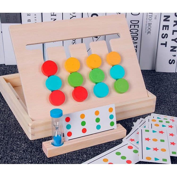 image-Enlightenment Logical Thinking Orientation Training Puzzle Early Childhood Toys For Children