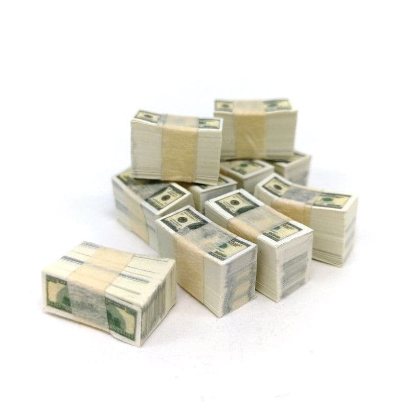image-Pocket Dollar Bill Doll House Restaurant Food And Play