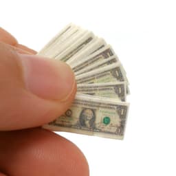 image-Pocket Dollar Bill Doll House Restaurant Food And Play
