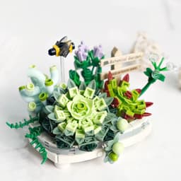 image-Girls Gifts Home Furnishings Assembling Bouquet Toys