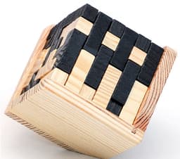 image-Hot Selling Wooden Puzzle Kongming Lock Luban Lock Toys