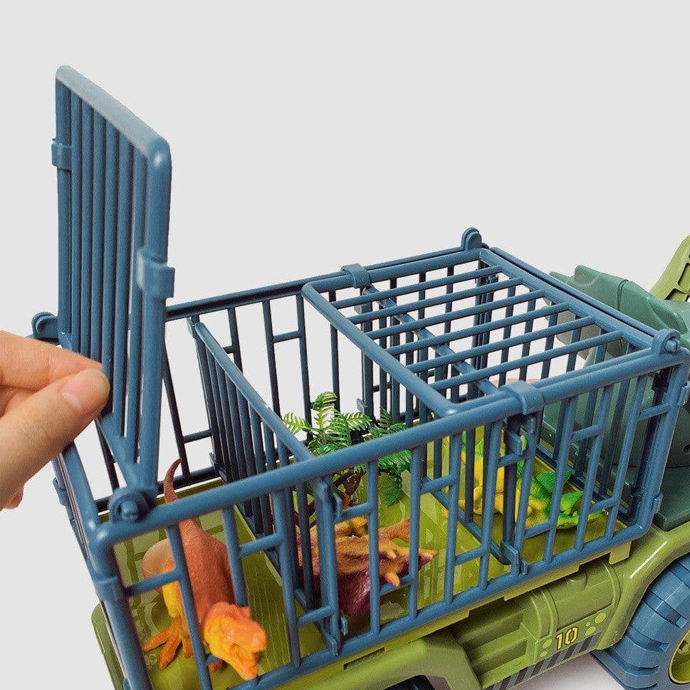 image-Children's Toy Car Dinosaur Engineering Vehicle Digging Transport Truck