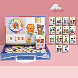 image-Wooden Magnetic Jigsaw Puzzles For Childrens Early Education And Intellectual Development
