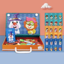 image-Wooden Magnetic Jigsaw Puzzles For Childrens Early Education And Intellectual Development