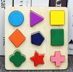 image-Early Childhood Education Puzzle Animal Alphabet Cognition Wooden Toys
