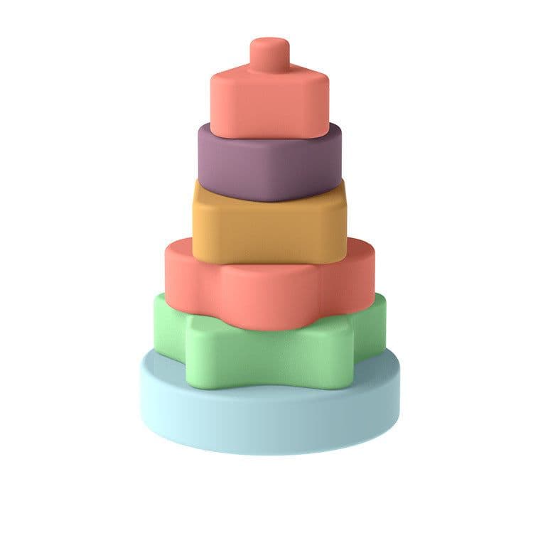 image-Baby Jenga Duo Dui Le Bite Puzzle Building Block Toys