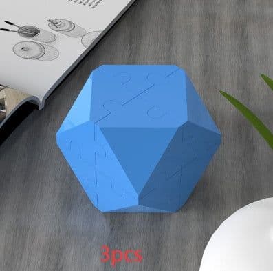 image-Puzzle Building Blocks Jigsaw Decompression Toy