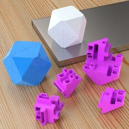 image-Puzzle Building Blocks Jigsaw Decompression Toy