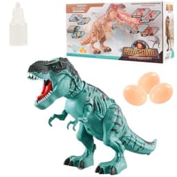 image-Children's Electric Spray Egg Laying Dinosaur Toy With Light And Sound Effect