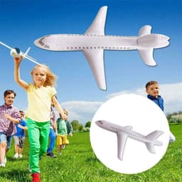 image-PVC Inflatable Airplane Advertising Airplane Model Children's Cartoon Toys