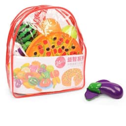 image-Vegetables And Fruits Children Kitchen Toy Set