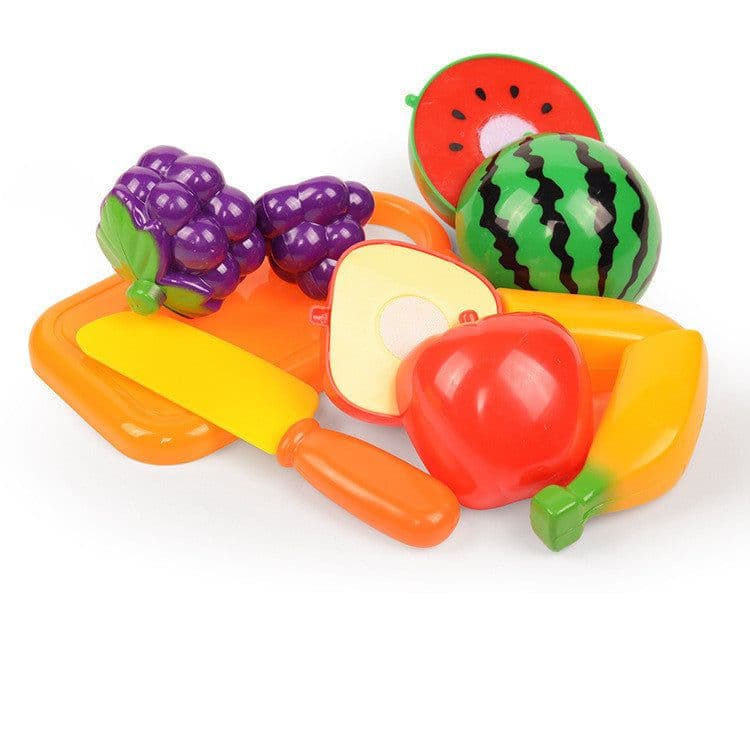 image-Vegetables And Fruits Children Kitchen Toy Set