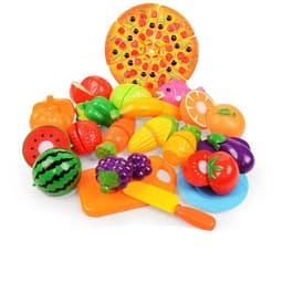 image-Vegetables And Fruits Children Kitchen Toy Set