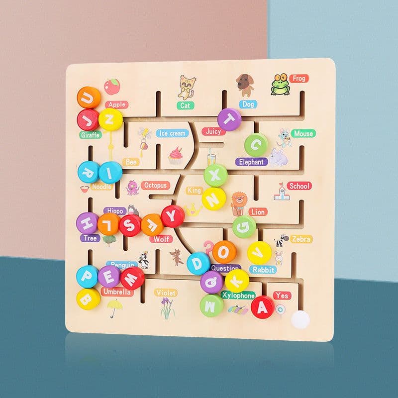 image-Cognitive Maze To Find A Place Educational Toy