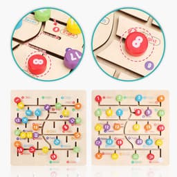 image-Cognitive Maze To Find A Place Educational Toy