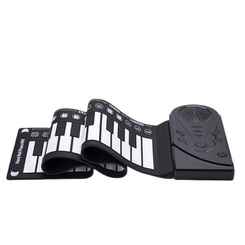 image-E Piano Flexible 88-key Digital Roll Up Hand Roll-Up Cheap Kids Electronic 88 Keys Touches Keyboard Musical Instrument For Child