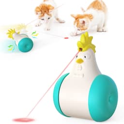 image-Tumbler Sends Laser Infrared Ray To Tease Cat Toy
