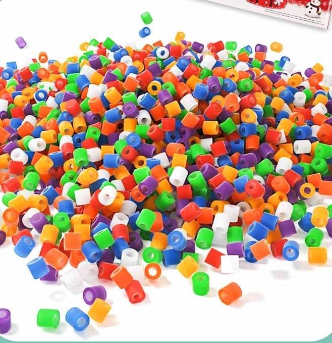image-Educational Toy With Christmas Tree Shape Safe Non-Toxic DIY Jigsaw Puzzle Toy For Training Imagination And Creativity Kids Gift