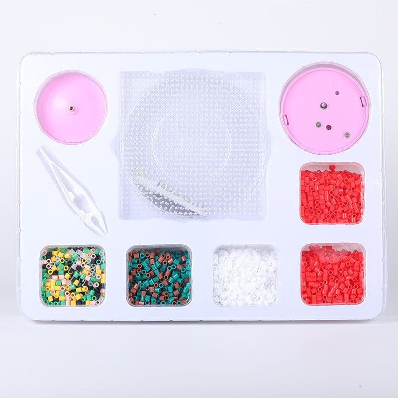 image-Educational Toy With Christmas Tree Shape Safe Non-Toxic DIY Jigsaw Puzzle Toy For Training Imagination And Creativity Kids Gift