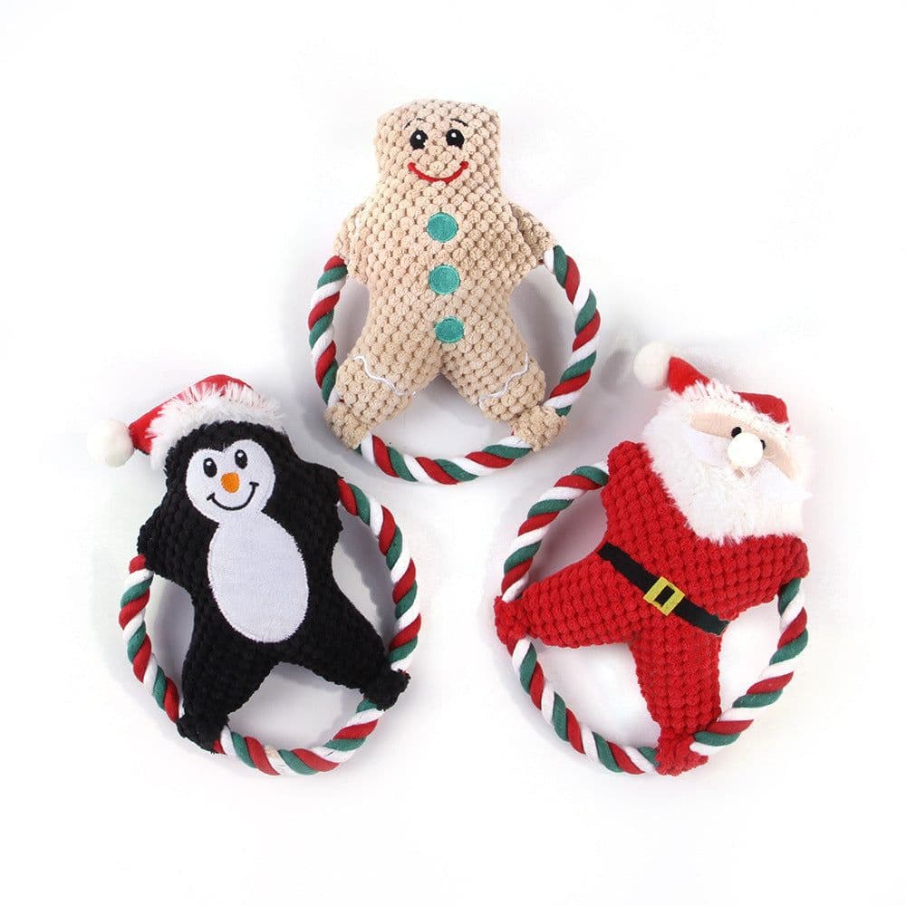 image-Pet Christmas Plush Toys Gnawaccompany And Vent