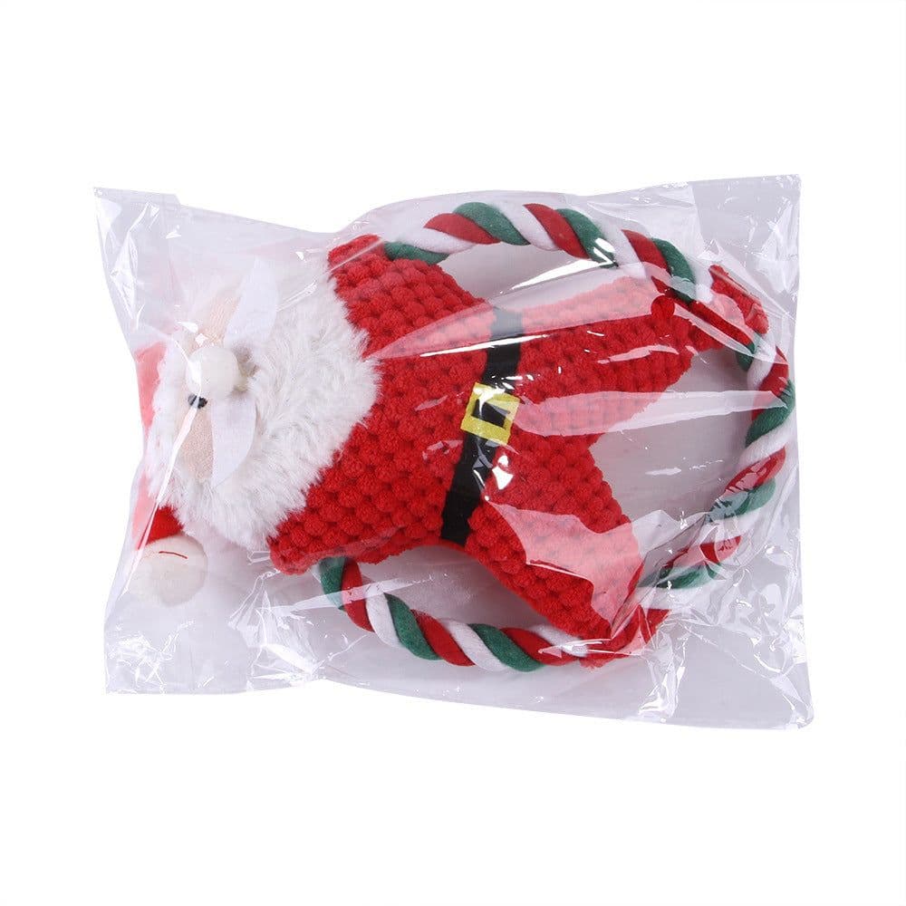 image-Pet Christmas Plush Toys Gnawaccompany And Vent