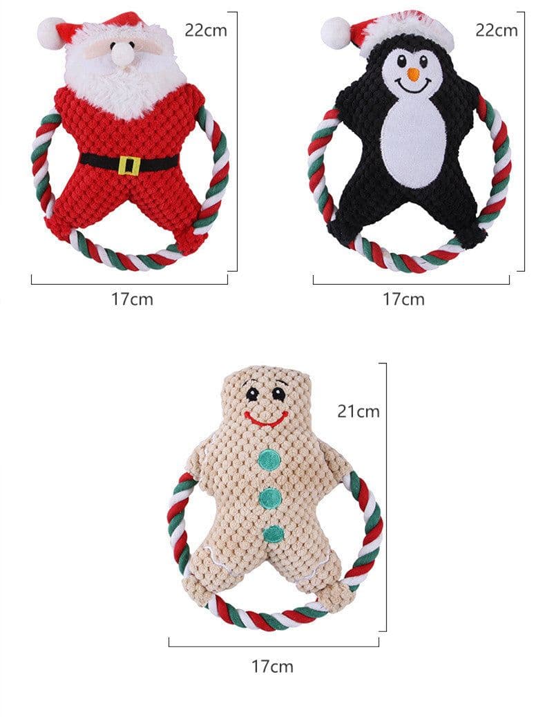image-Pet Christmas Plush Toys Gnawaccompany And Vent