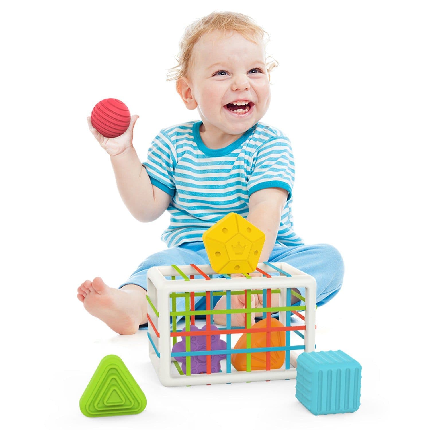 image-Toddler Fine Movement Baby Grip Training Amazon Baby Montessori Early Education Toys