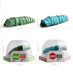 image-Infrared Remote Control Insect Worm Simulation RC Animal Toys Trick Novelty Jokes Prank For Kids RC Toys