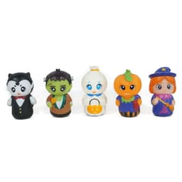 image-Soft Rubber Hand Puppet Toy Puzzle Halloween Doll Finger Doll Preschool Education Doll Baby Soothing Toy Halloween Children Gift