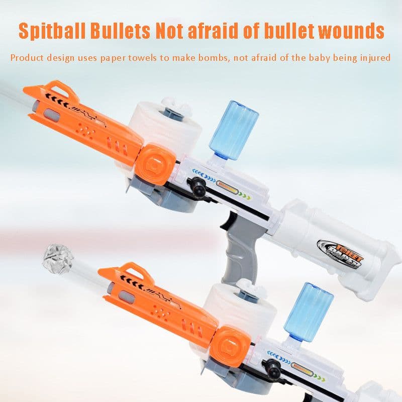 image-Children's Toilet Paper Launcher Plastic Toy