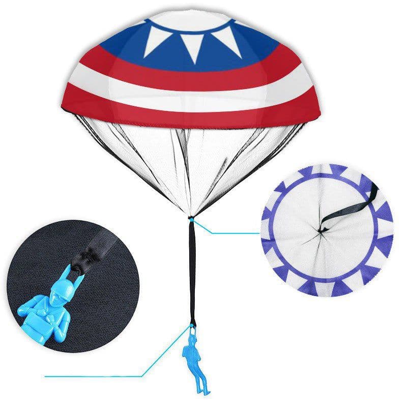 image-Outdoor Sports Children Throw Parachute Toys