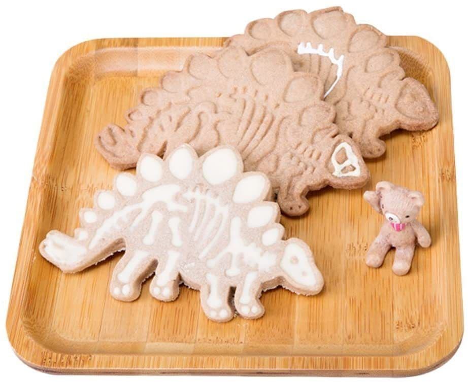 image-Dinosaur Biscuit Mould Sugar Craft Embossing Mold 3D Dessert Baking Mold Fondant Decoration Tool