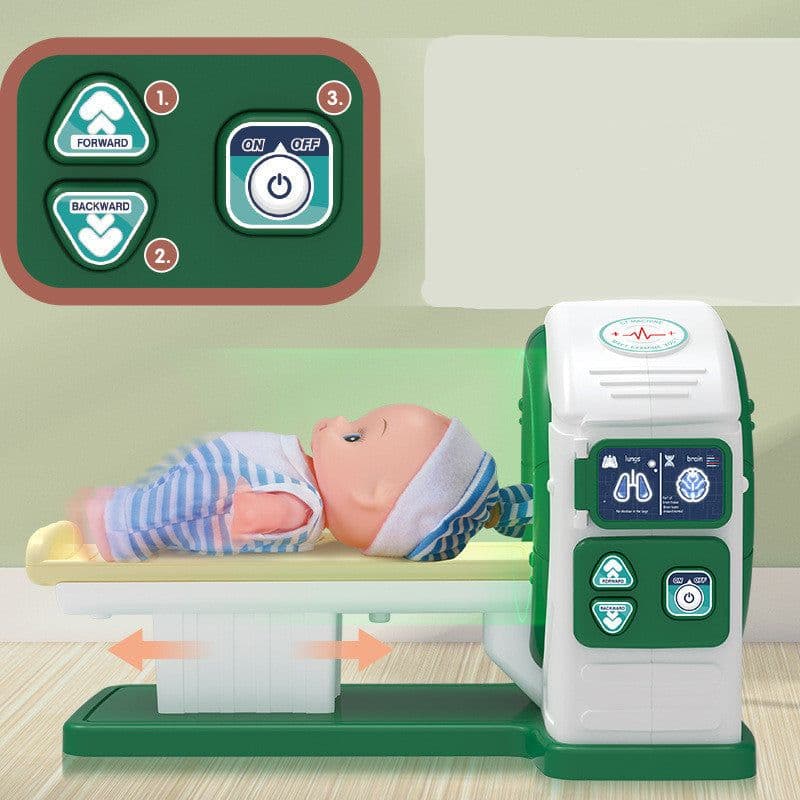 image-Play House Girl Simulation Children's Medical Stethoscope