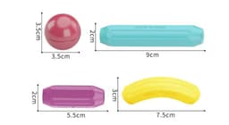 image-Children's Educational Toys New 3D Ever-changing Magnetic Rod