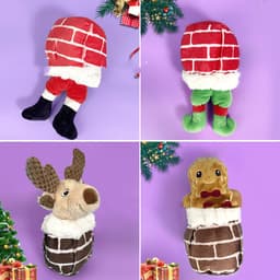 image-New Pet Christmas Plush Patchwork Toy
