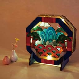 image-Creative Handmade Wooden Ornaments Night Light Interactive Toys Gifts