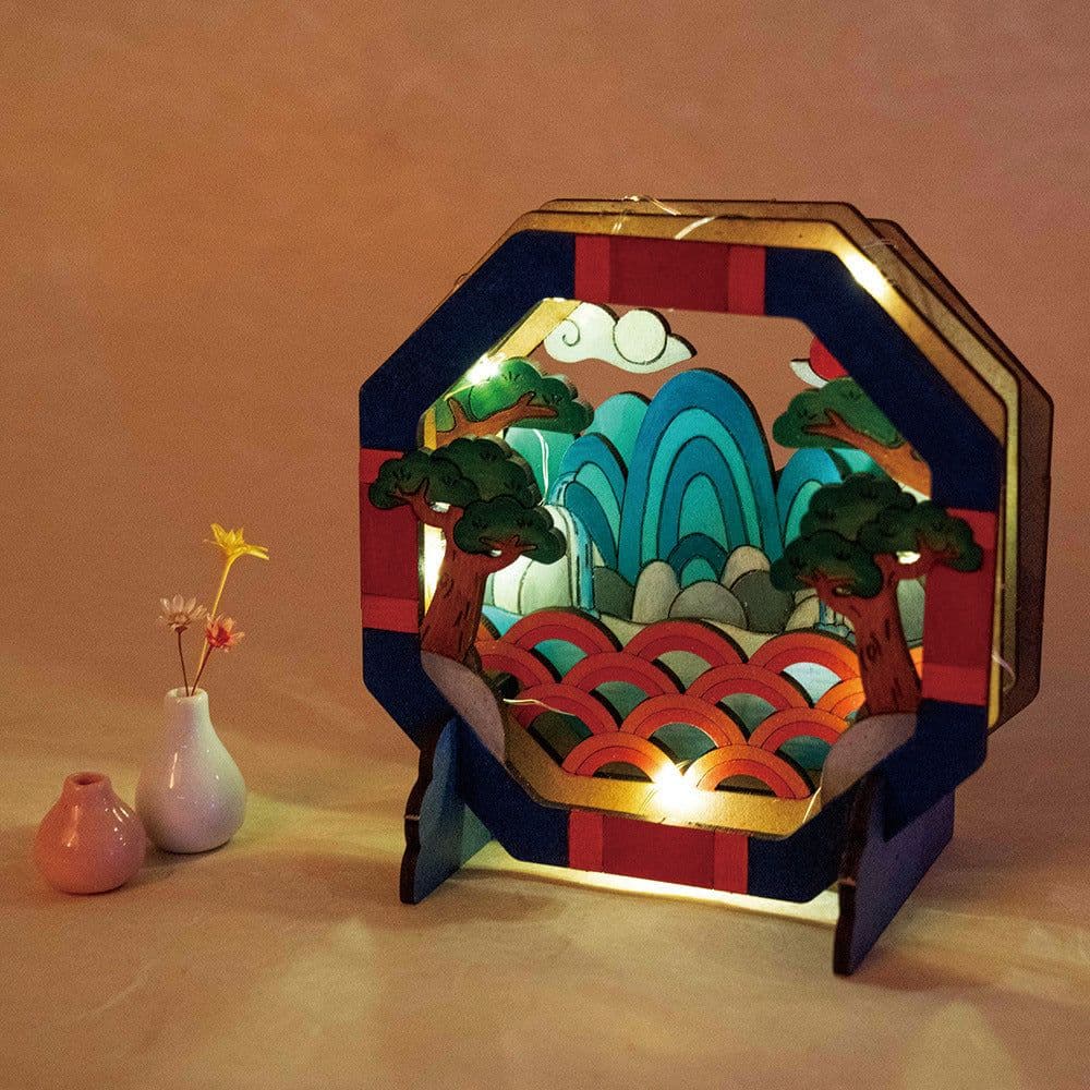 image-Creative Handmade Wooden Ornaments Night Light Interactive Toys Gifts