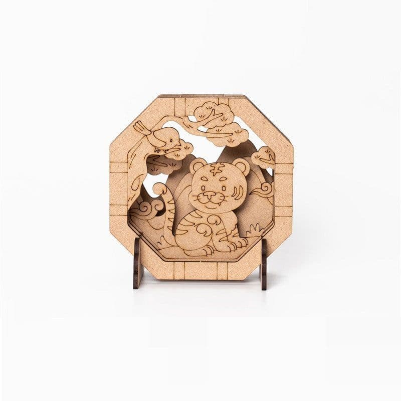 image-Creative Handmade Wooden Ornaments Night Light Interactive Toys Gifts