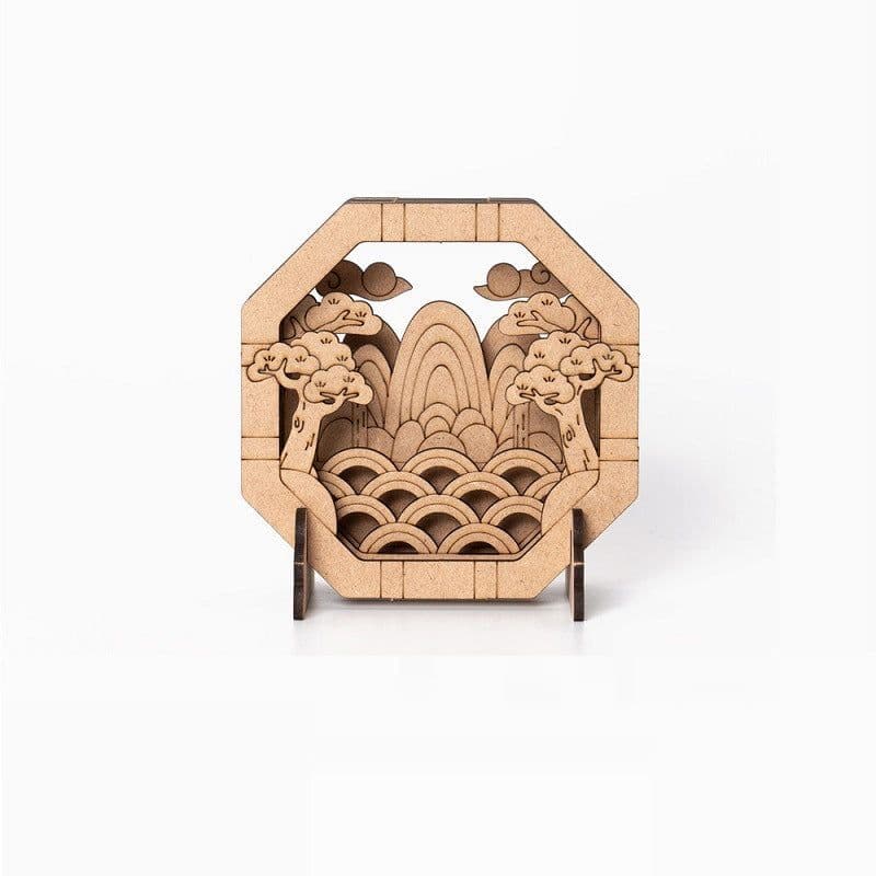 image-Creative Handmade Wooden Ornaments Night Light Interactive Toys Gifts
