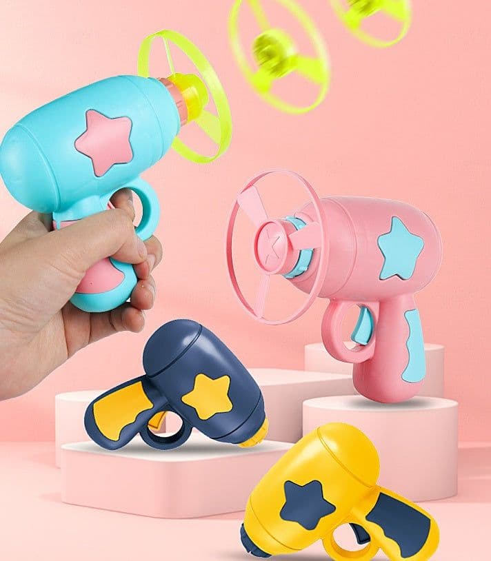 image-Pet Toy Dog Cat LED Light Toy Luminous Children's Party Toy Bamboo Dragonfly Toy Training Toy Pet Throw Launcher