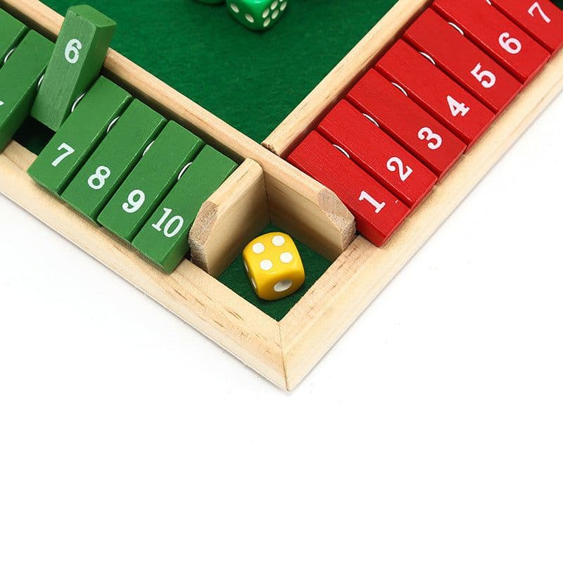image-Four-sided Flip Card Game Digital Game Toy