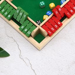 image-Four-sided Flip Card Game Digital Game Toy