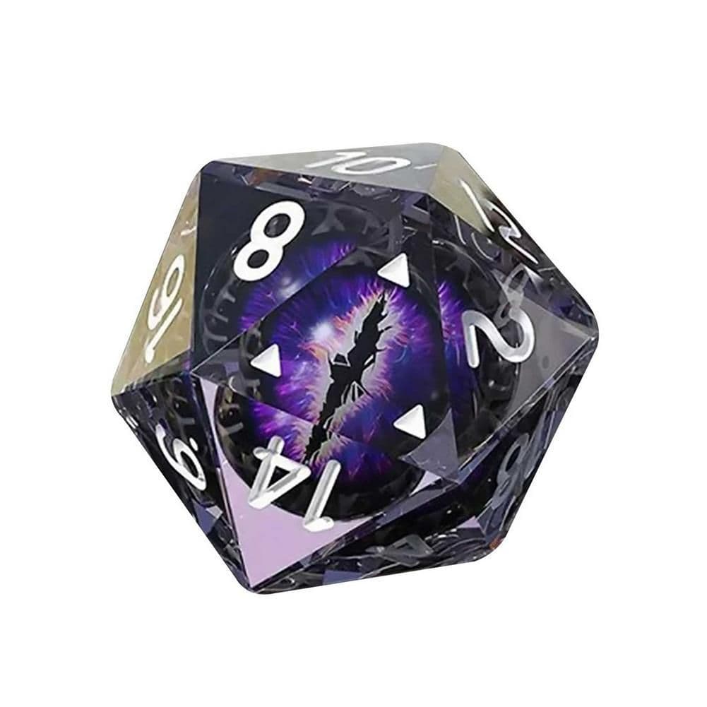 image-Eye Crystal Symphony Polygonal Dice Set Toy
