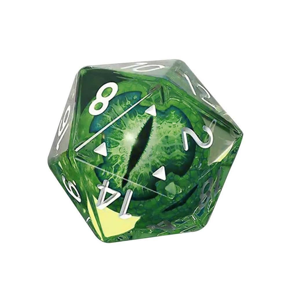 image-Eye Crystal Symphony Polygonal Dice Set Toy