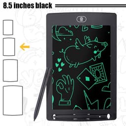 image-12-inch Split Screen LCD Handwriting One Key To Clear Children's Drawing Board