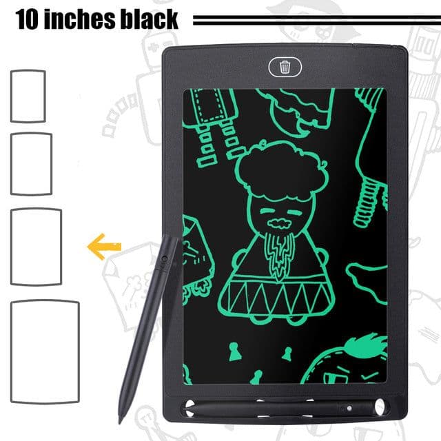 image-12-inch Split Screen LCD Handwriting One Key To Clear Children's Drawing Board