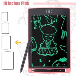 image-12-inch Split Screen LCD Handwriting One Key To Clear Children's Drawing Board