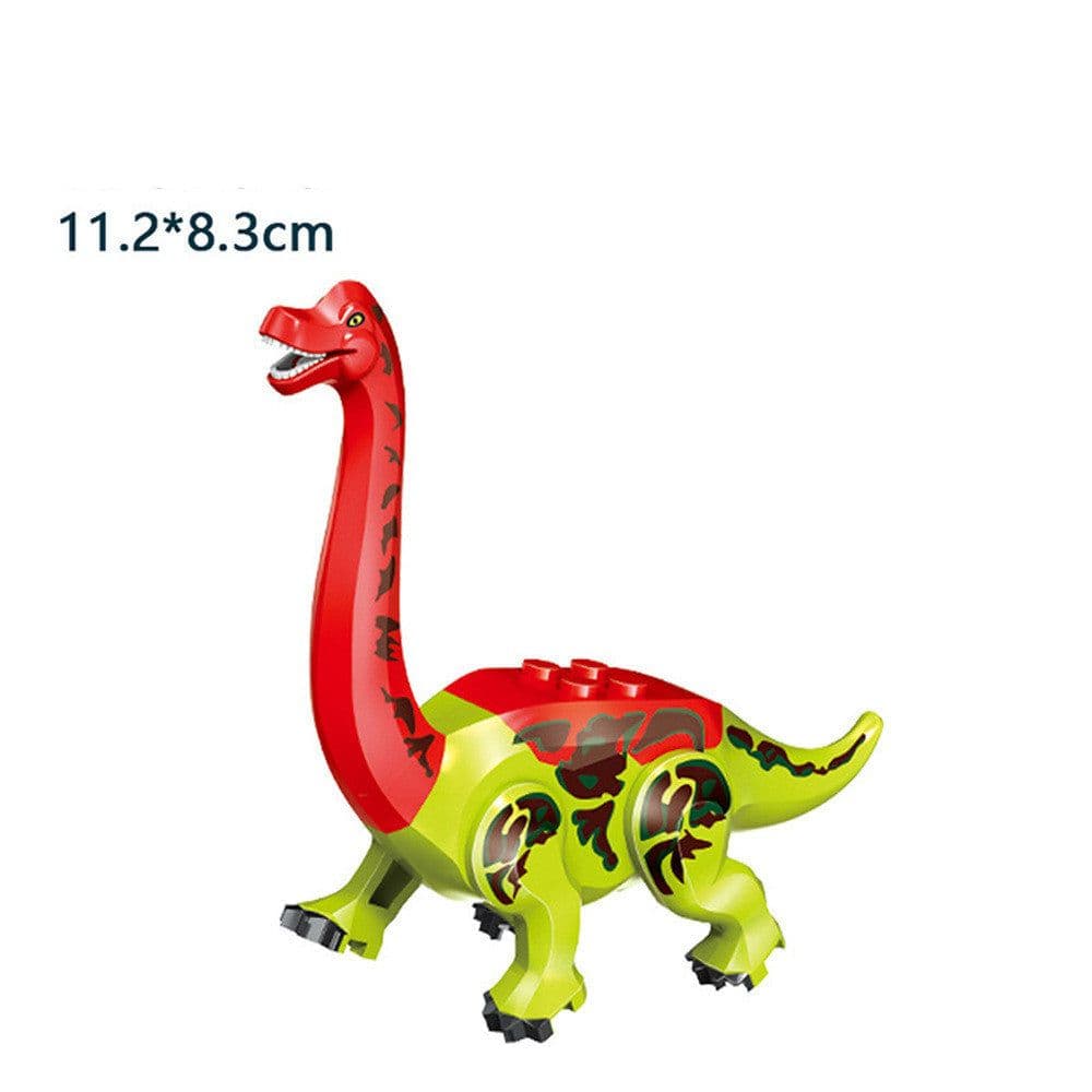 image-Jurassic Dinosaur Building Blocks Assembled Educational Toys