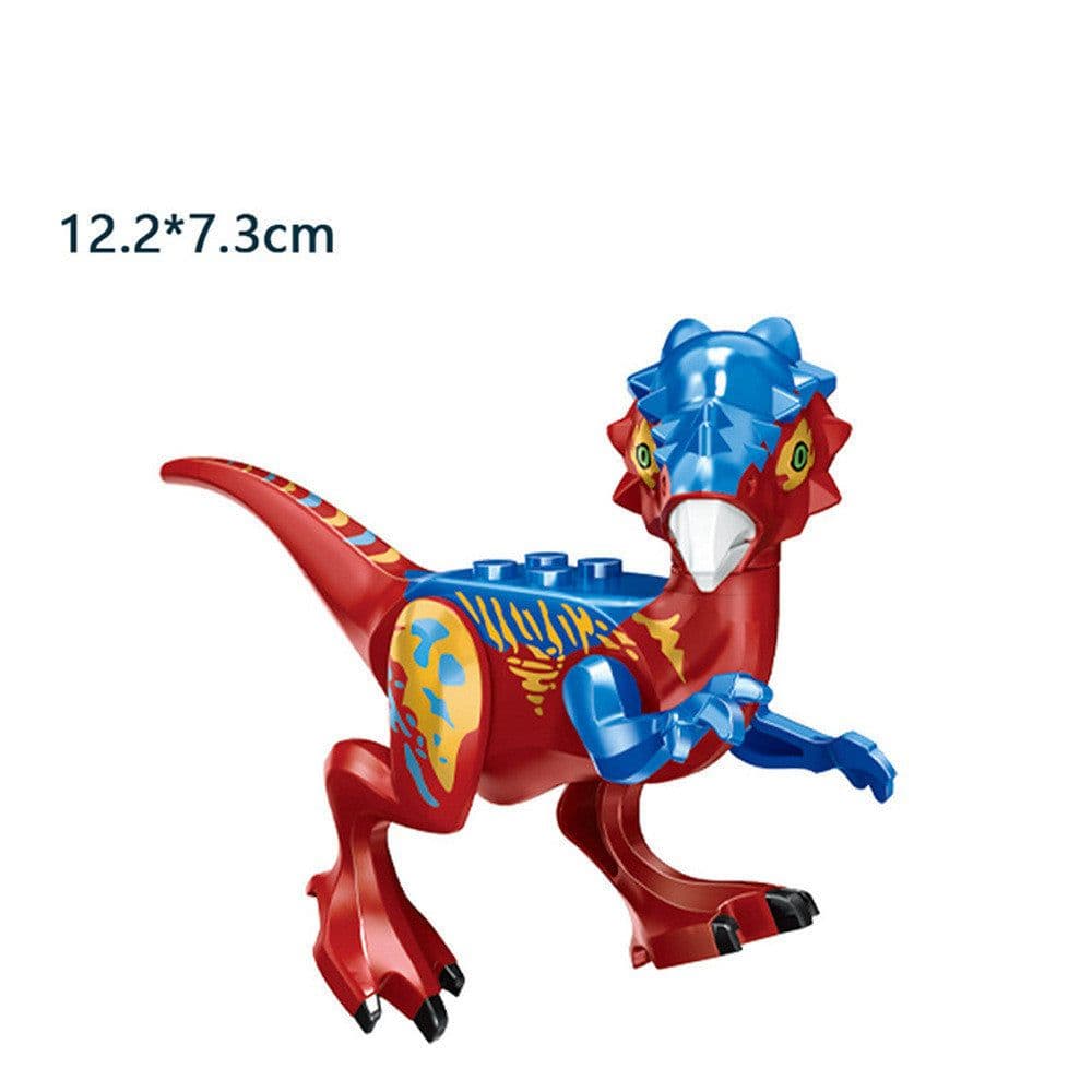 image-Jurassic Dinosaur Building Blocks Assembled Educational Toys