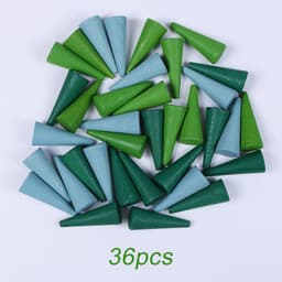 image-Mushroom Nail Rainbow Log Wooden Building Block Variety Toy